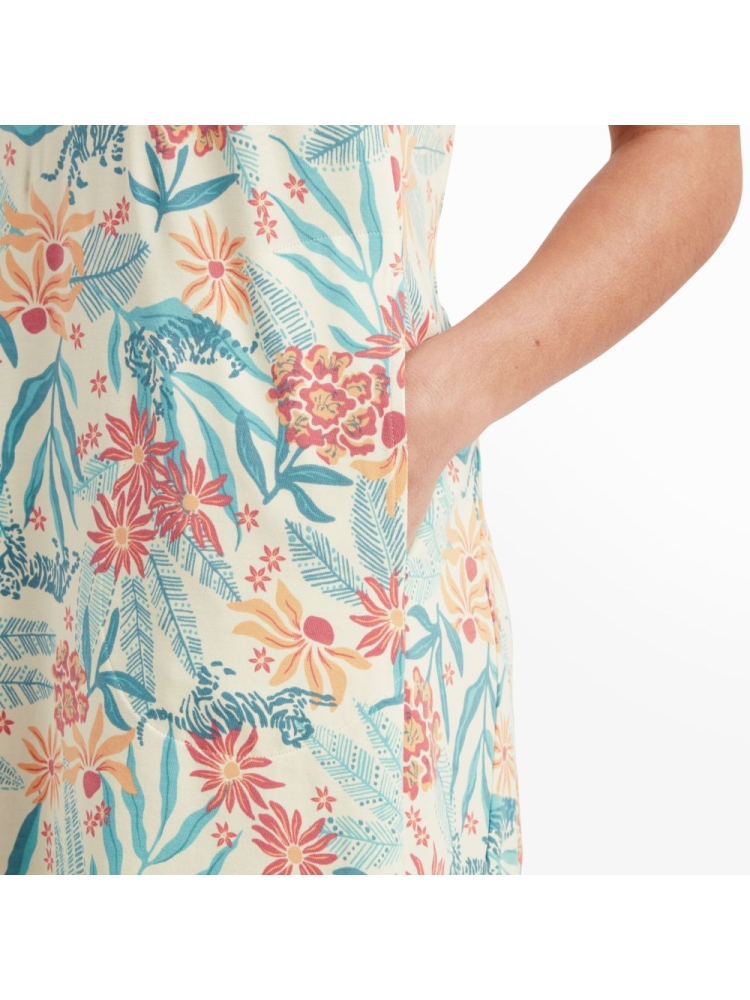 Sherpa Adventure Gear Padma Sporty Dress Women's Peetho Tiger Floral SW24032-234 jurken en rokken online bestellen bij Kathmandu Outdoor & Travel