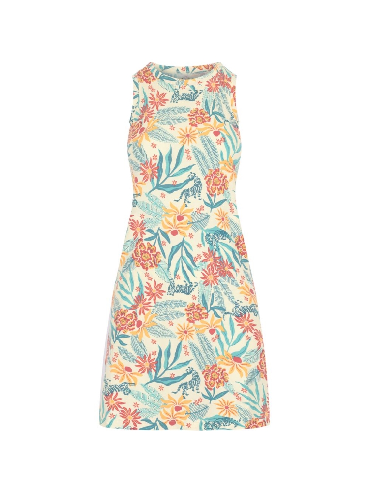 Sherpa Adventure Gear Padma Sporty Dress Women's Peetho Tiger Floral SW24032-234 jurken en rokken online bestellen bij Kathmandu Outdoor & Travel