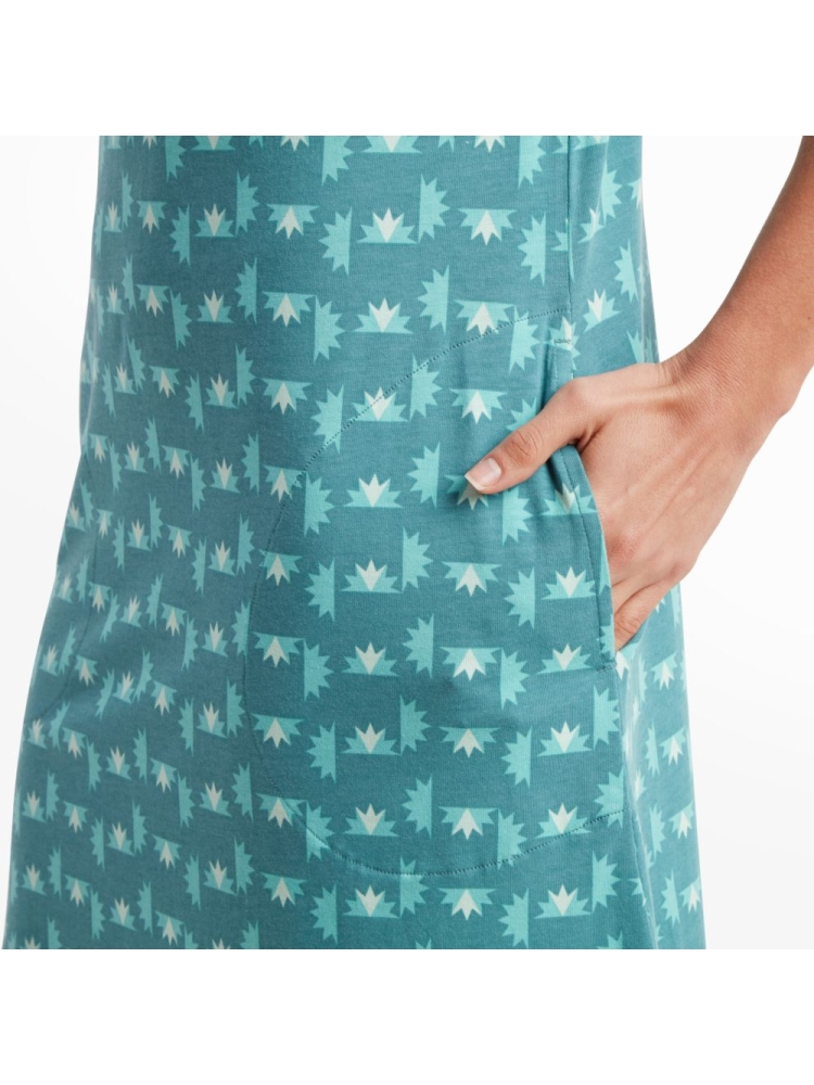 Sherpa Adventure Gear Padma Tie Back Dress Women's Nepal Star Hydra SW24042-879 jurken en rokken online bestellen bij Kathmandu Outdoor & Travel