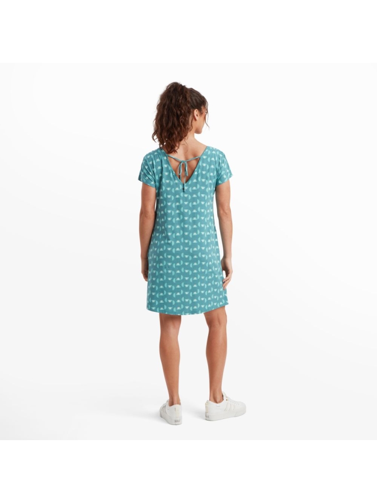 Sherpa Adventure Gear Padma Tie Back Dress Women's Nepal Star Hydra SW24042-879 jurken en rokken online bestellen bij Kathmandu Outdoor & Travel