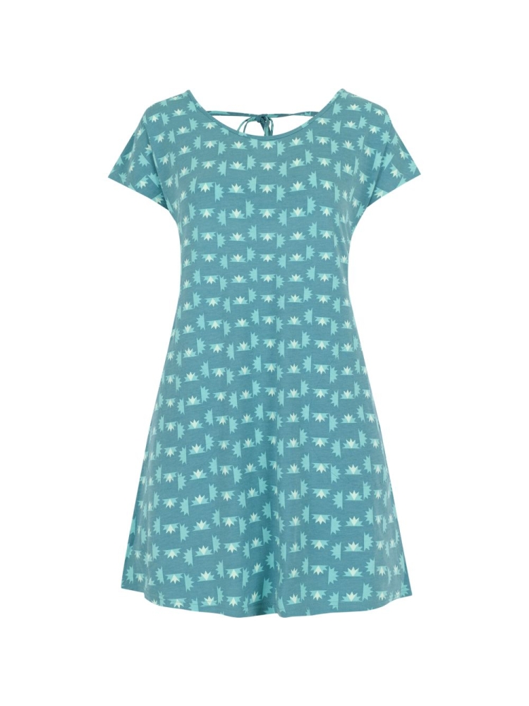 Sherpa Adventure Gear Padma Tie Back Dress Women's Nepal Star Hydra SW24042-879 jurken en rokken online bestellen bij Kathmandu Outdoor & Travel