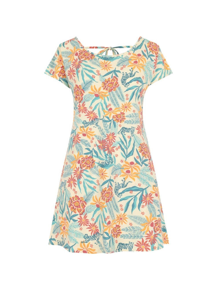Sherpa Adventure Gear Padma Tie Back Dress Women's Peetho Tiger Floral SW24042-234 jurken en rokken online bestellen bij Kathmandu Outdoor & Travel