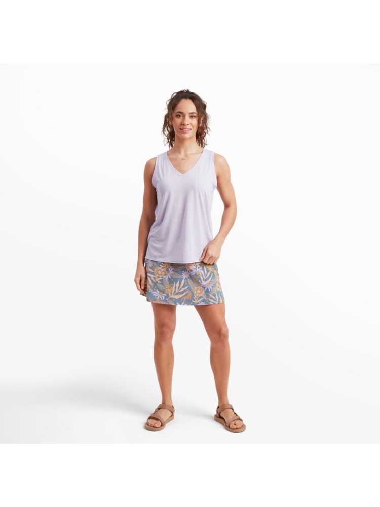 Sherpa Adventure Gear Asha V-Neck Tank Women's Lavender SW20022-604 shirts en tops online bestellen bij Kathmandu Outdoor & Travel