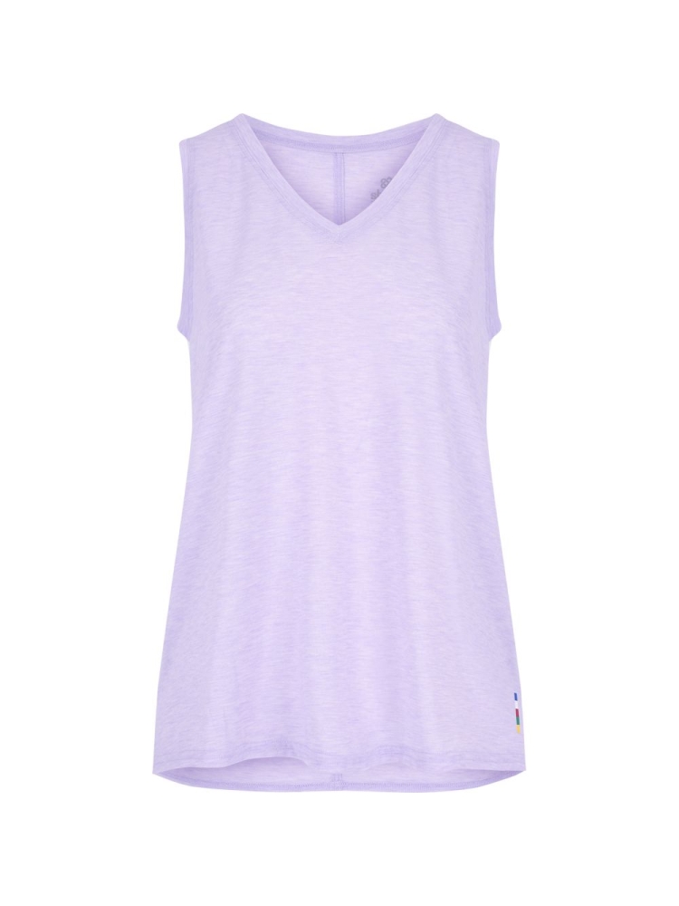 Sherpa Adventure Gear Asha V-Neck Tank Women's Lavender SW20022-604 shirts en tops online bestellen bij Kathmandu Outdoor & Travel
