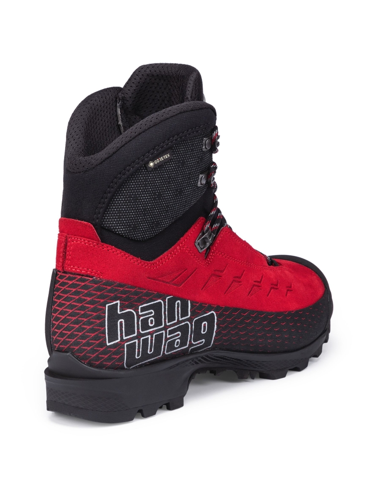 Hanwag Ferrata Tour GTX Red/Black 100700-055012 wandelschoenen heren online bestellen bij Kathmandu Outdoor & Travel