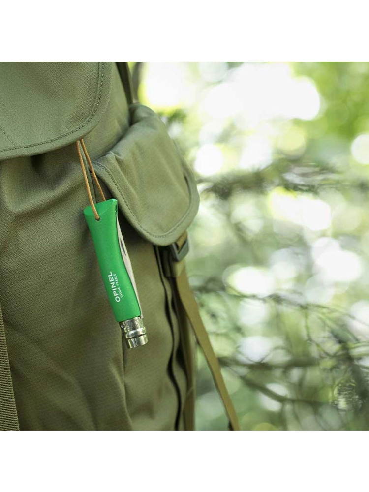 Opinel N°07 Colorama Vert 51OP2210-7 180 messen & tools online bestellen bij Kathmandu Outdoor & Travel