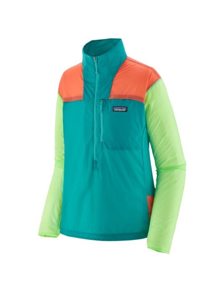 Patagonia Houdini Stash 1/2 Zip P/O Women's Subtidal Blue 23435-STLE jassen online bestellen bij Kathmandu Outdoor & Travel