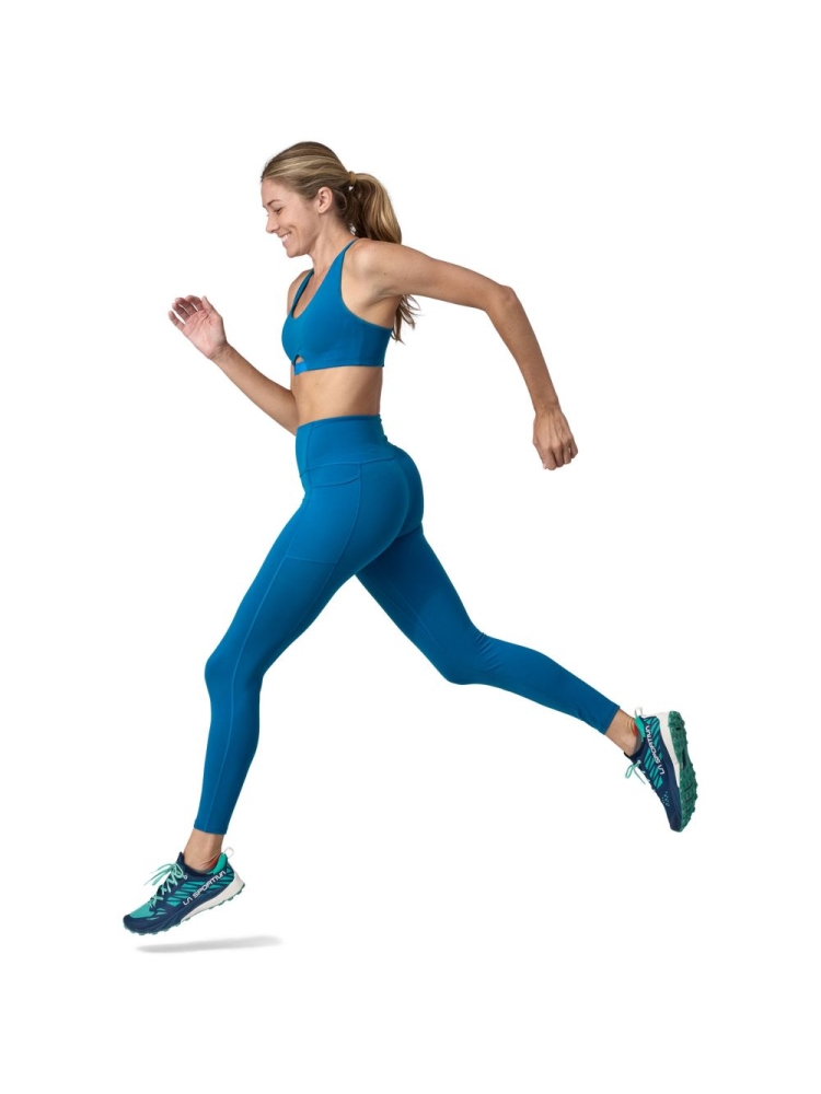 Patagonia Maipo 7/8 Stash Tights Women's Endless Blue 24885-ENLB broeken online bestellen bij Kathmandu Outdoor & Travel