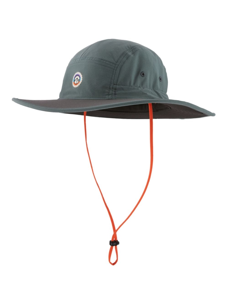 Patagonia Quandary Brimmer Fitz Roy Icon: Nouveau Green 33342-FING kleding accessoires online bestellen bij Kathmandu Outdoor & Travel
