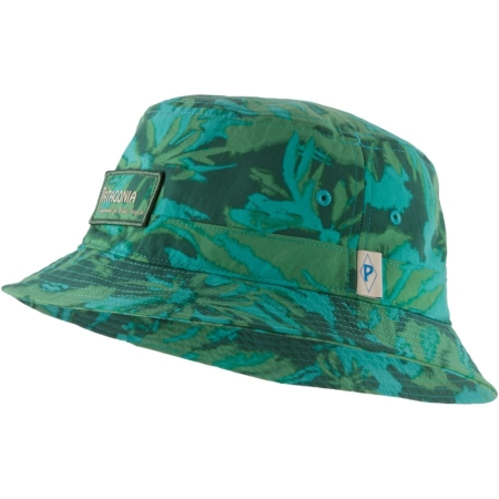 Patagonia  Wavefarer Bucket Hat Water People Banner: Cliffs an 