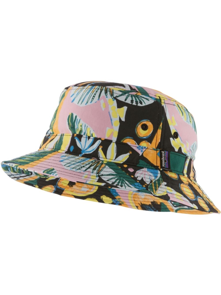 Patagonia Wavefarer Bucket Hat Island Seeds: Milkweed Mauve 29157-ISDM kleding accessoires online bestellen bij Kathmandu Outdoor & Travel