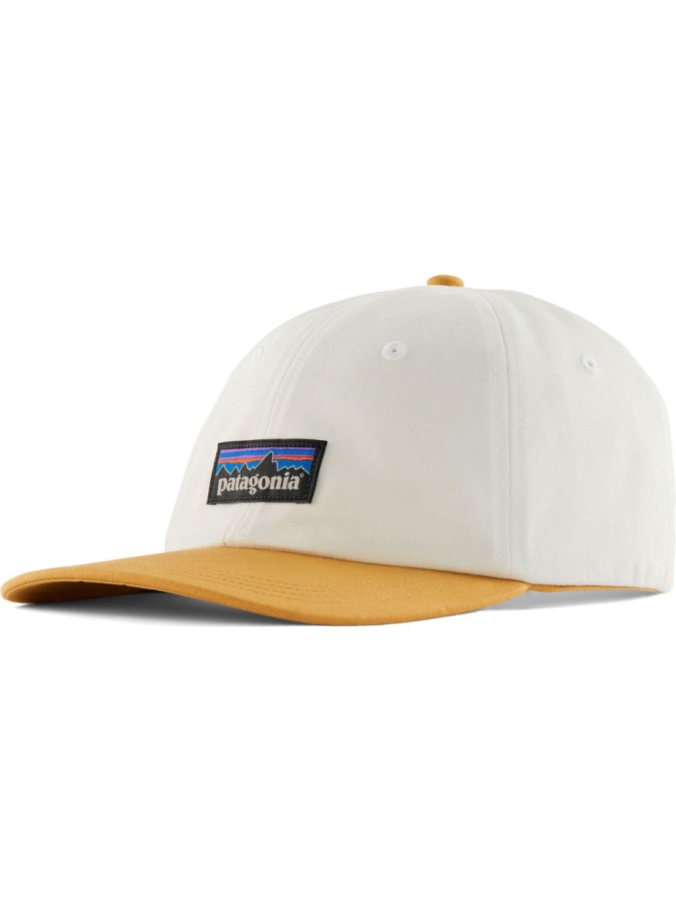 Patagonia P-6 Label Trad Cap Birch White 38296-BCW kleding accessoires online bestellen bij Kathmandu Outdoor & Travel