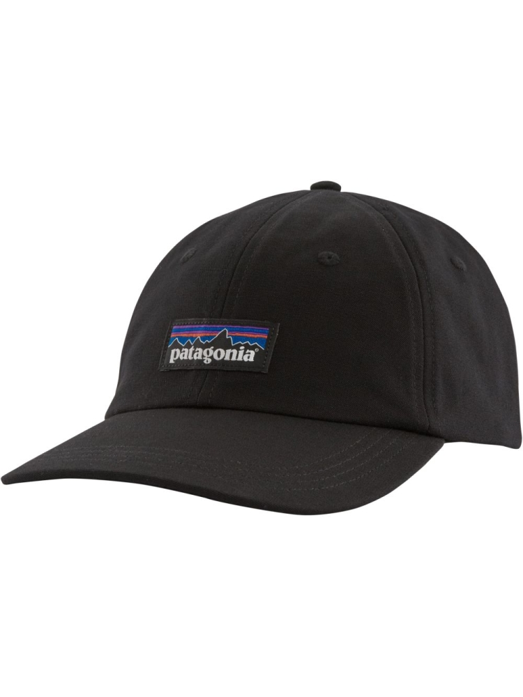 Patagonia P-6 Label Trad Cap Black 38296-BLK kleding accessoires online bestellen bij Kathmandu Outdoor & Travel