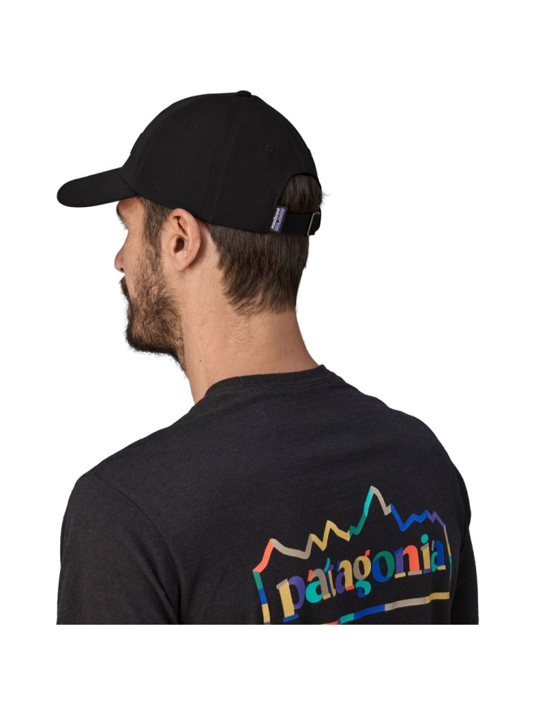 Patagonia P-6 Label Trad Cap Black 38296-BLK kleding accessoires online bestellen bij Kathmandu Outdoor & Travel