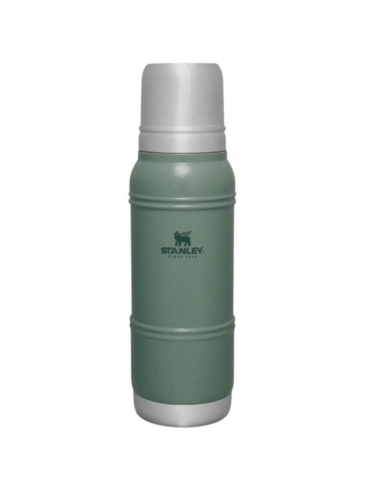 Stanley The Artisan Thermal Bottle 1.0L Hammertone Green 10-11428-004 drinkflessen en thermosflessen online bestellen bij Kathmandu Outdoor & Travel