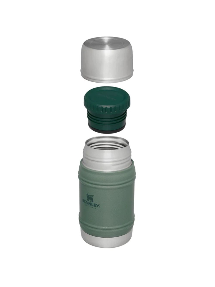 Stanley The Artisan Thermal Food Jar .50L Hammertone Green 10-11426-004 drinkflessen en thermosflessen online bestellen bij Kathmandu Outdoor & Travel
