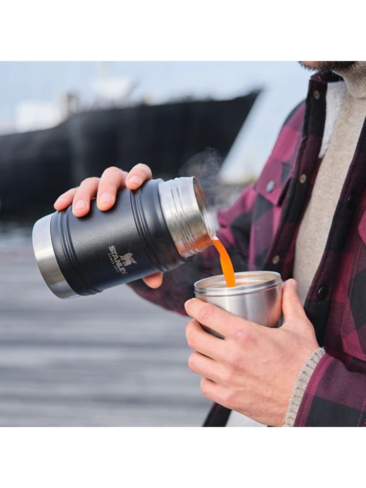 Stanley The Artisan Thermal Food Jar .50L Black Moon 10-11426-005 drinkflessen en thermosflessen online bestellen bij Kathmandu Outdoor & Travel