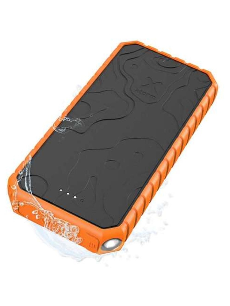 Xtorm Rugged Power Bank 20.000 Black/Orange XR202 energie & electronica online bestellen bij Kathmandu Outdoor & Travel