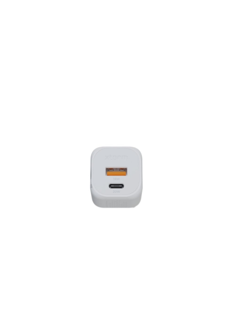 Xtorm 20W GaN-Ultra Essential Wall Charger White XEC020 energie & electronica online bestellen bij Kathmandu Outdoor & Travel