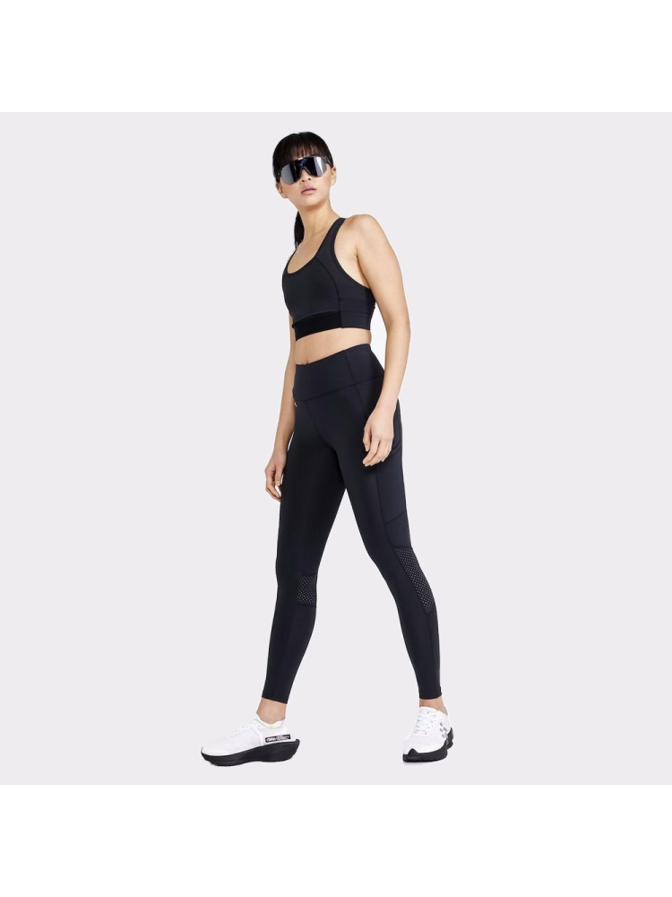 Craft Adv Essence Tights 2 Women's Black 1911916-999000 broeken online bestellen bij Kathmandu Outdoor & Travel