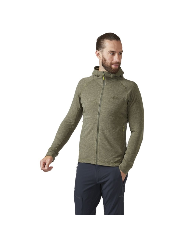 Rab Nexus Hoody Light Khaki QFF-70-LKH fleeces en truien online bestellen bij Kathmandu Outdoor & Travel
