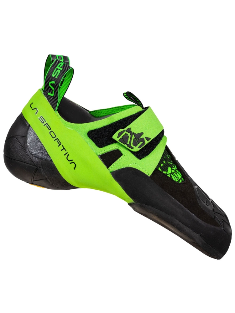 La Sportiva Skwama Vegan Black/Flash Green ZFCS032K00E24 klimschoenen online bestellen bij Kathmandu Outdoor & Travel