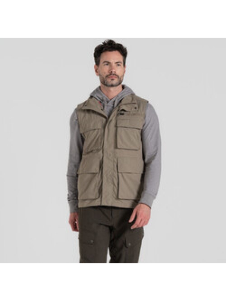 Craghoppers NosiLife Adv Gilet Pebble CMB830-62A jassen online bestellen bij Kathmandu Outdoor & Travel