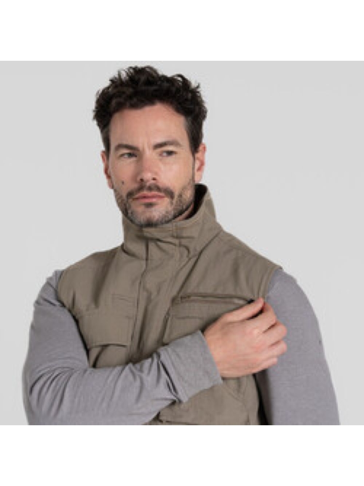 Craghoppers NosiLife Adv Gilet Pebble CMB830-62A jassen online bestellen bij Kathmandu Outdoor & Travel