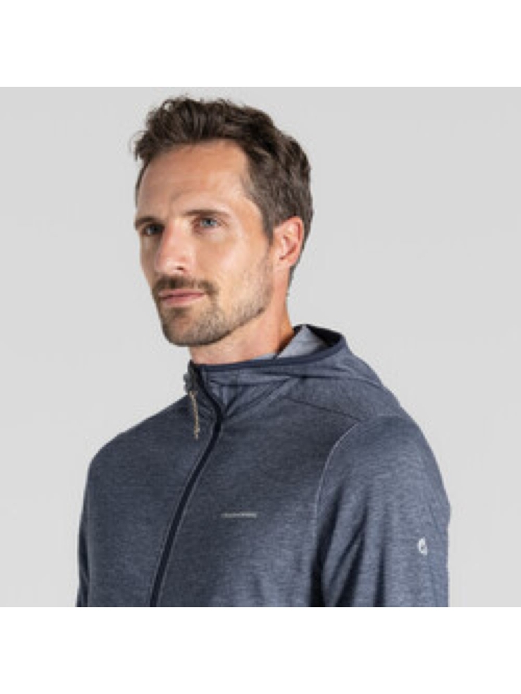 Craghoppers NosiLife Deft Hood Jkt Blue Navy Ml CMT1006-9I1 fleeces en truien online bestellen bij Kathmandu Outdoor & Travel