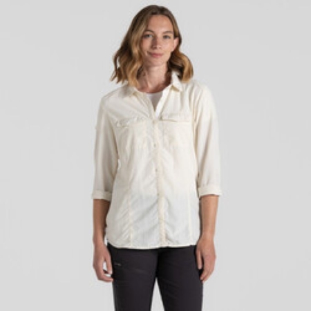 Craghoppers  NosiLife Adv LS Shirt III Women's Sea Salt