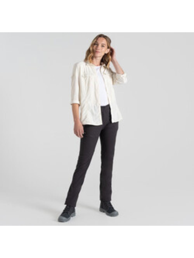 Craghoppers NosiLife Adv LS Shirt III Women's Sea Salt CWS534-33A shirts en tops online bestellen bij Kathmandu Outdoor & Travel
