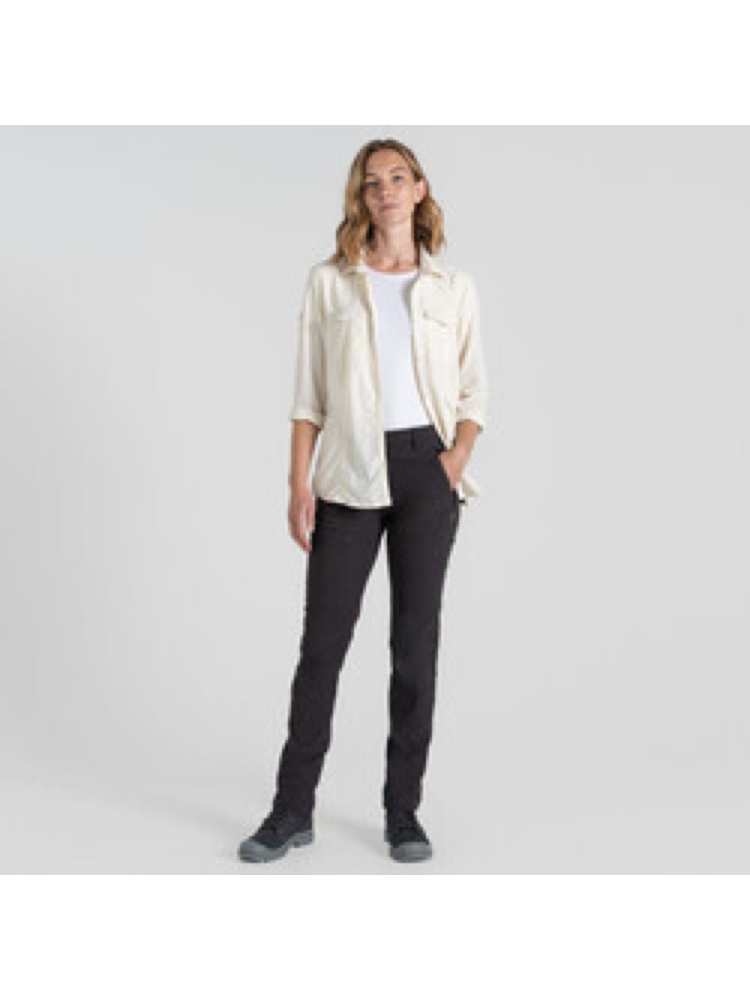 Craghoppers NosiLife Pro Trousers II Long Women's  Charcoal CWJ1373-821 broeken online bestellen bij Kathmandu Outdoor & Travel