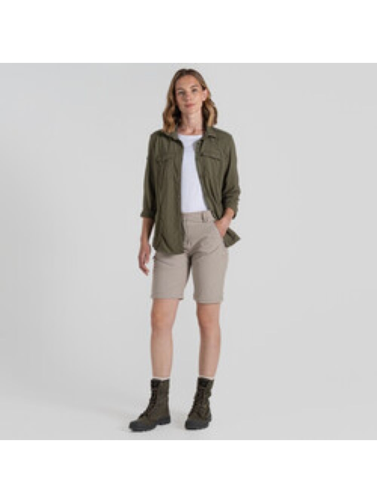 Craghoppers NosiLife Pro Conv II Long Women's SoftMushroom CWJ1375-KD7 broeken online bestellen bij Kathmandu Outdoor & Travel
