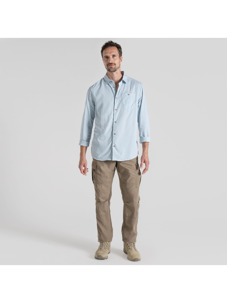 Craghoppers NosiLife Nuoro Shirt II Niagra Blue CMS713-255 shirts en tops online bestellen bij Kathmandu Outdoor & Travel