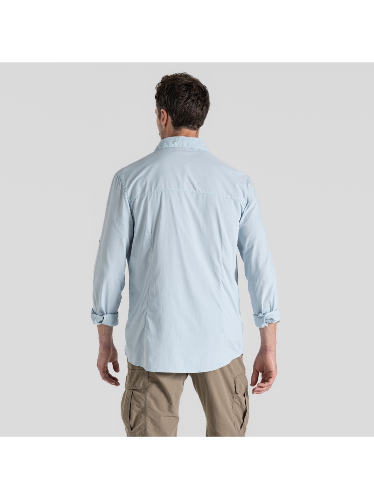 Craghoppers NosiLife Nuoro Shirt II Niagra Blue CMS713-255 shirts en tops online bestellen bij Kathmandu Outdoor & Travel
