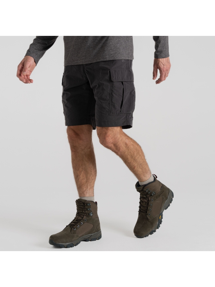 Craghoppers NosiLife Cargo II Short Black Pepper CMJ651-7J8 broeken online bestellen bij Kathmandu Outdoor & Travel