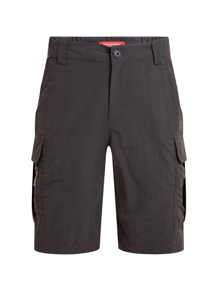 Craghoppers NosiLife Cargo II Short Black Pepper CMJ651-7J8 broeken online bestellen bij Kathmandu Outdoor & Travel