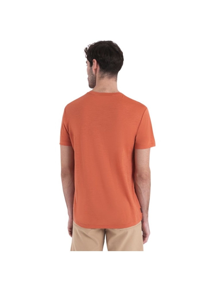 Icebreaker Mer 150 Tech Lite III SS Tee Ember 0A56WLX-021 shirts en tops online bestellen bij Kathmandu Outdoor & Travel