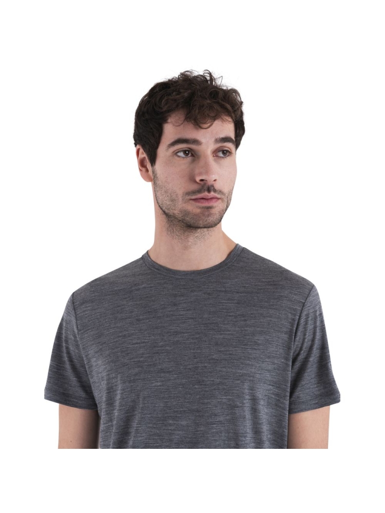 Icebreaker Mer 150 Tech Lite III SS Tee Gritstone Heather IB0A56WL0-131 shirts en tops online bestellen bij Kathmandu Outdoor & Travel