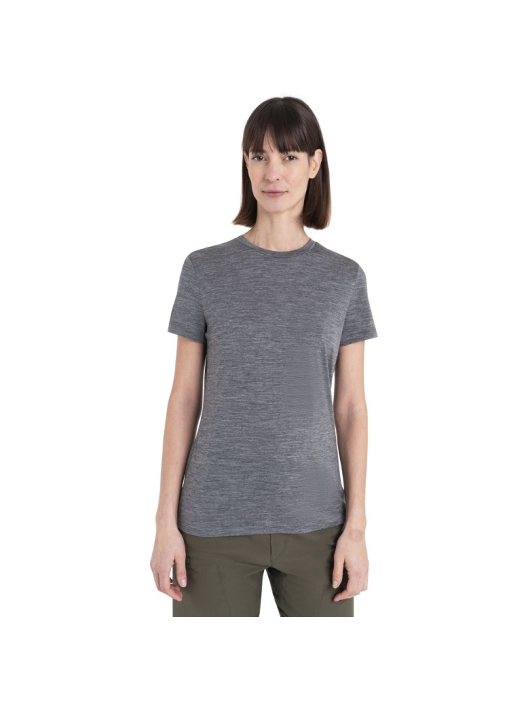 Icebreaker Mer 150 Tech Lite III SS Tee Women's Gritstone Heather IB0A56Y80-131 shirts en tops online bestellen bij Kathmandu Outdoor & Travel