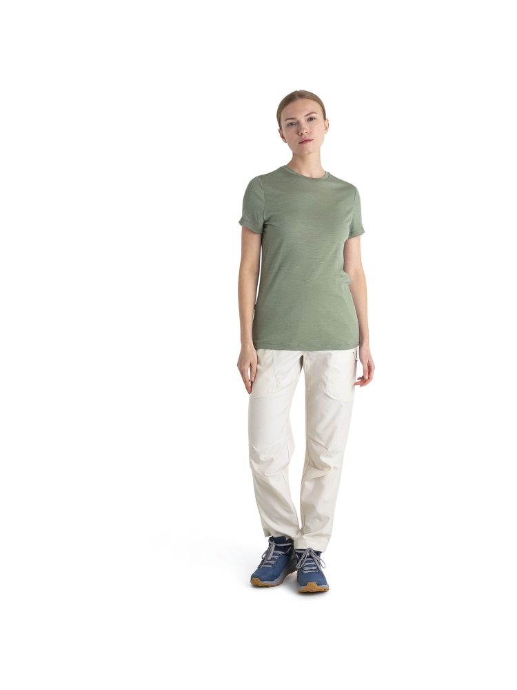 Icebreaker Mer 150 Tech Lite III SS Tee Women's Lichen IB0A56Y8A-741 shirts en tops online bestellen bij Kathmandu Outdoor & Travel