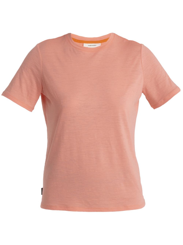 Icebreaker Merino Linen SS Tee Women's Glow 0A56ON6-291 shirts en tops online bestellen bij Kathmandu Outdoor & Travel