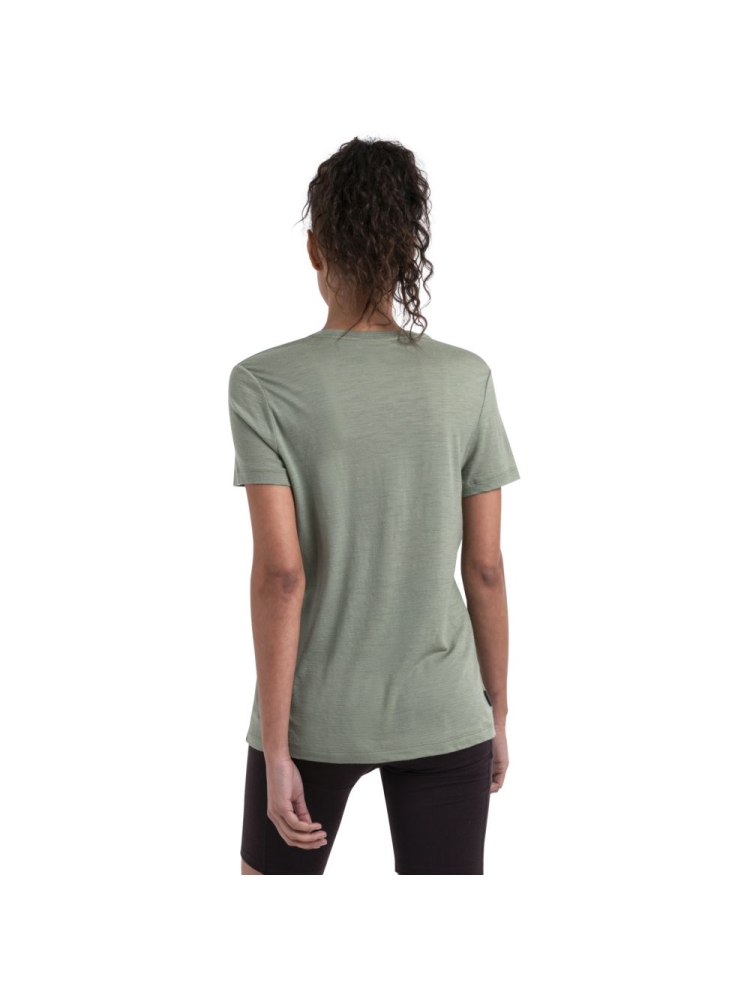 Icebreaker Merino 150 Tech Lite III SS Tee Camp Circ Women's Lichen 0A56YDA-741 shirts en tops online bestellen bij Kathmandu Outdoor & Travel