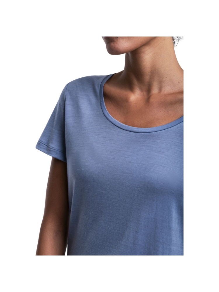 Icebreaker Merino 125 Cool-Lite Sphere III SS Scoop Women's Kyanite 0A56ZP8-851 shirts en tops online bestellen bij Kathmandu Outdoor & Travel