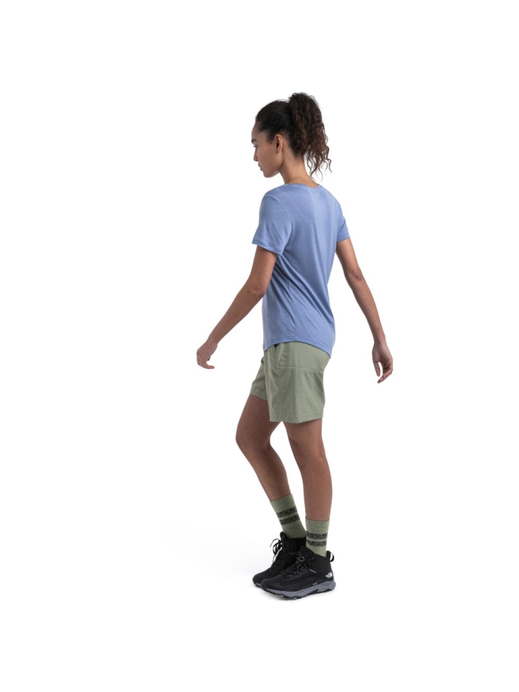 Icebreaker Merino 125 Cool-Lite Sphere III SS Scoop Women's Kyanite 0A56ZP8-851 shirts en tops online bestellen bij Kathmandu Outdoor & Travel