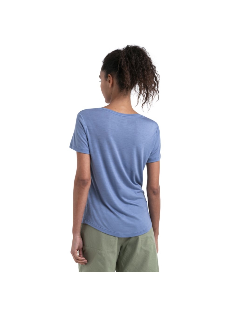 Icebreaker Merino 125 Cool-Lite Sphere III SS Scoop Women's Kyanite 0A56ZP8-851 shirts en tops online bestellen bij Kathmandu Outdoor & Travel