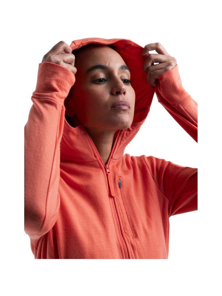 Icebreaker Merino 260 Quantum IV Women's Tang 0A56XRB-751 fleeces en truien online bestellen bij Kathmandu Outdoor & Travel