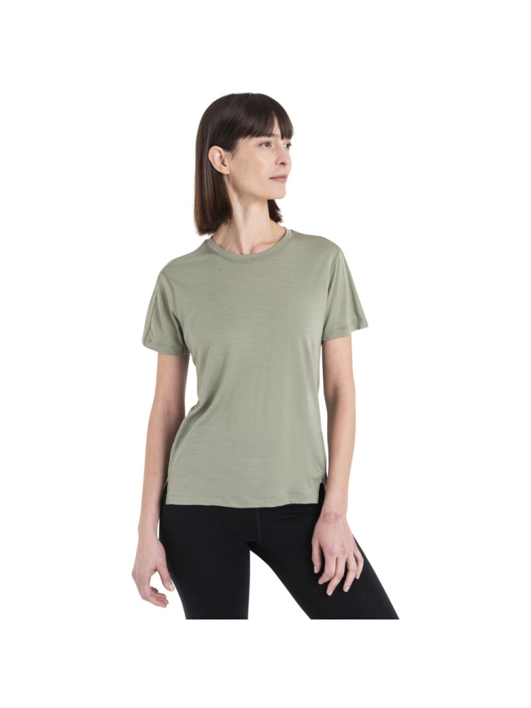 Icebreaker Merino 150 Ace SS Tee Women's Lichen 0A56Y6A-741 shirts en tops online bestellen bij Kathmandu Outdoor & Travel