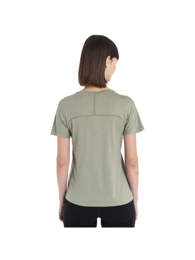 Icebreaker Merino 150 Ace SS Tee Women's Lichen 0A56Y6A-741 shirts en tops online bestellen bij Kathmandu Outdoor & Travel