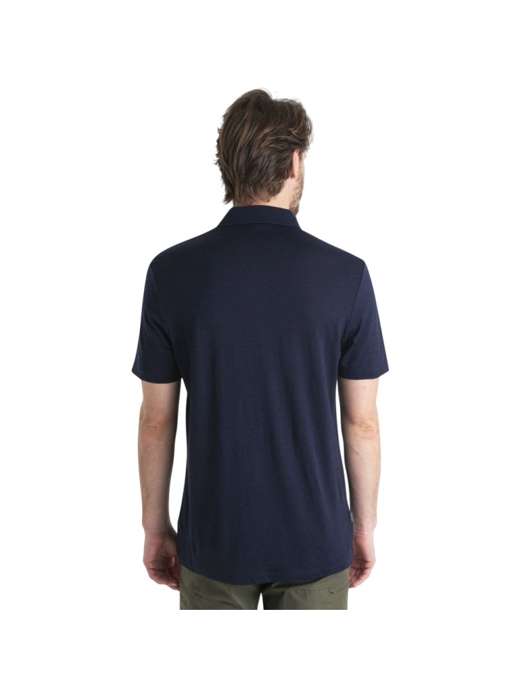 Icebreaker Merino 150 Tech Lite III SS Polo Midnight Navy 0A56WK4-011 shirts en tops online bestellen bij Kathmandu Outdoor & Travel